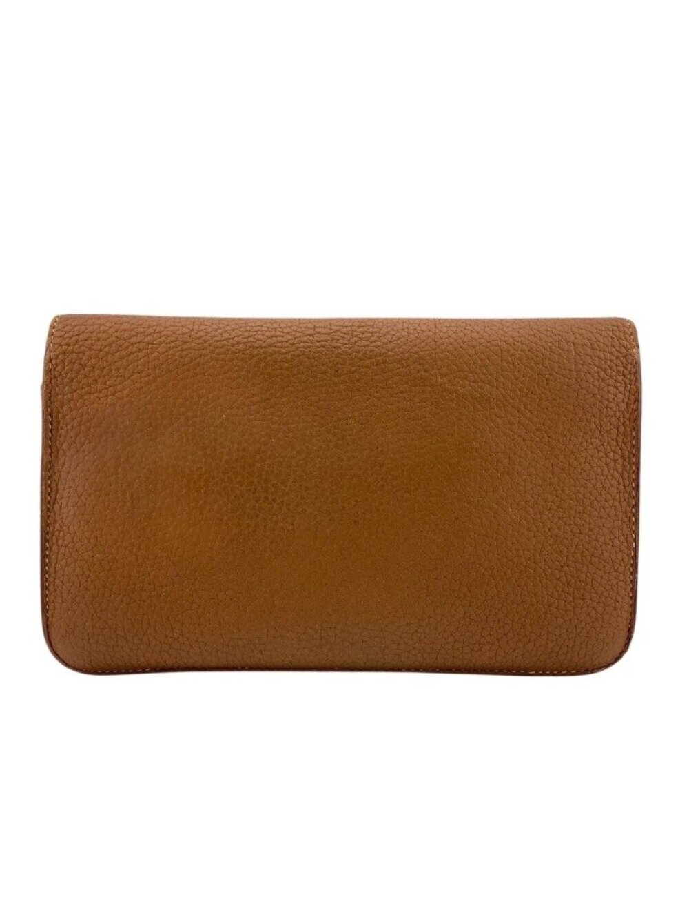 Hermes Dogon GM Leather Bifold Wallet Brown